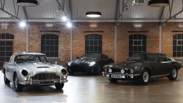Le Aston Martin di 'No Time to Die' Aston Martin all'asta benefica di Christie's  in onore dei 60 anni della saga di James Bond.