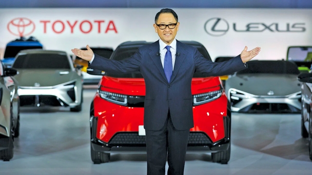 Akio Toyoda, presidente di Toyota Motor Corporation