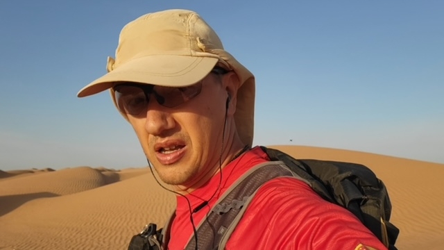 Dario Barbone alla Ultramaratona 100 km del Sahara