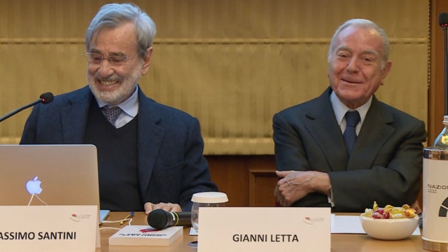 Massimo Santini e Gianni Letta