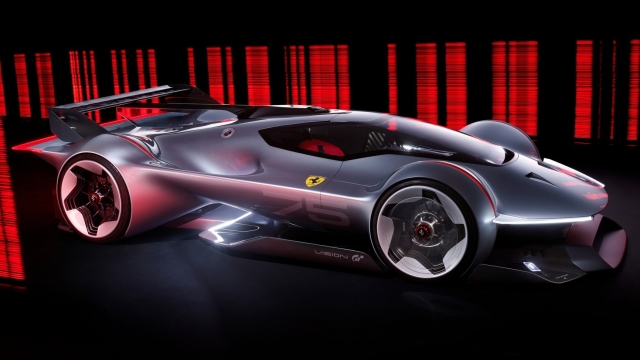 La spettacolare Ferrari Vision Gran Turismo