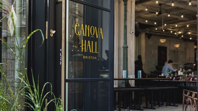 Il ristorante Canova Hall di Brixton