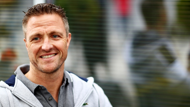 SOCHI, RUSSIA - SEPTEMBER 26: Former F1 driver Ralf Schumacher looks on in the Paddock during previews ahead of the F1 Grand Prix of Russia at Sochi Autodrom on September 26, 2019 in Sochi, Russia. (Photo by Mark Thompson/Getty Images)