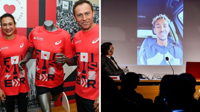 Milano City Marathon 2023 Baldini e Crippa