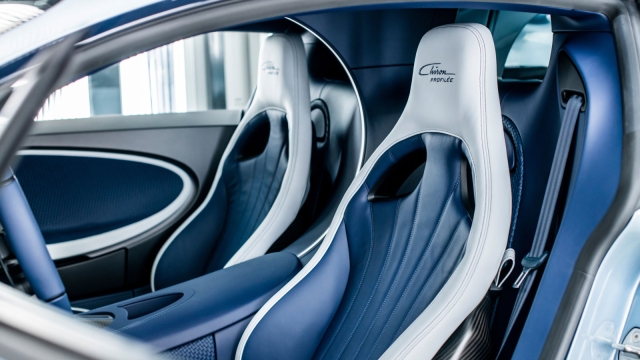 Gli interni super esclusivi della Bugatti Chiron Profilèe