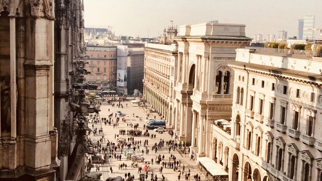 Milano, Corso Vittorio Emanuele II