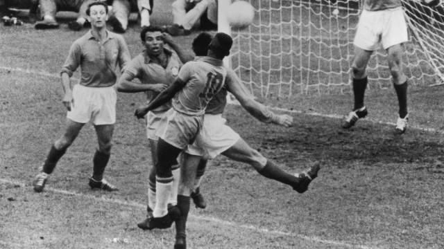 Pelé in azione
