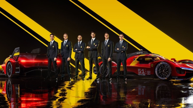 Gli equipaggi della Ferrari per il WEC 2023