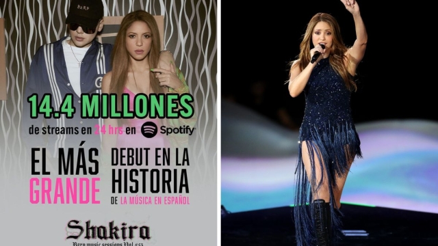 Shakira Brzp Music Sessions Vol 53 record YouTube e Spotify
