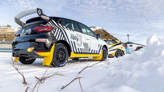 Il posteriore della nuova Renault Clio Rally3