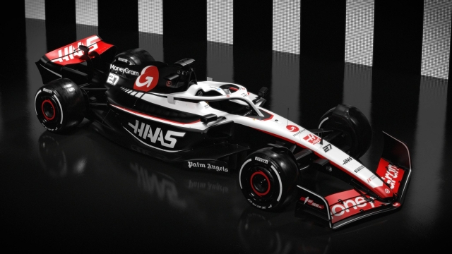La livrea della nuova Haas 2023