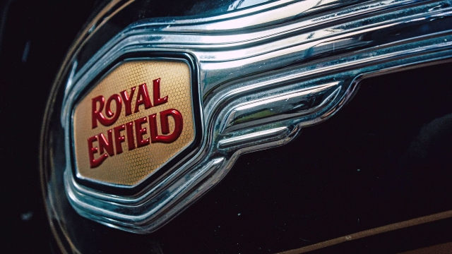Il celebre logo Royal Enfield