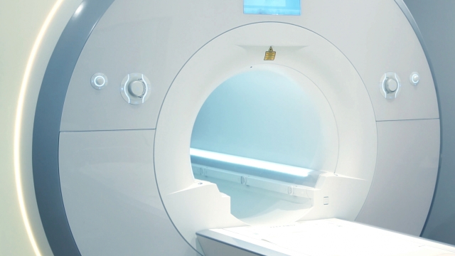 Computed tomography, MRI Scanner machine background.