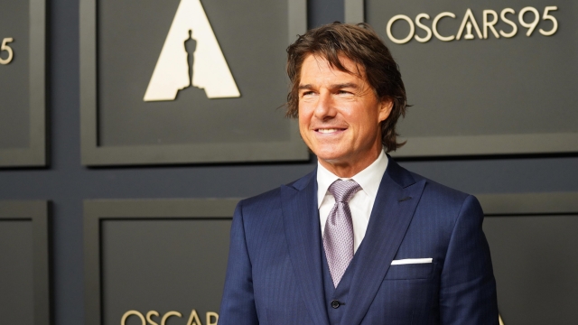 epa10465888 US actor Tom Cruise attends the 95th Oscars Nominees Luncheon at the Beverly Hilton in Beverly Hills, California, USA, 13 February 2023.  EPA/ALLISON DINNER