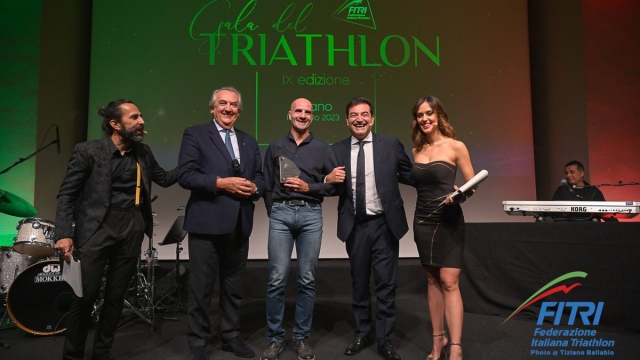 Gala del Triathlon 2023 serata di premiazione