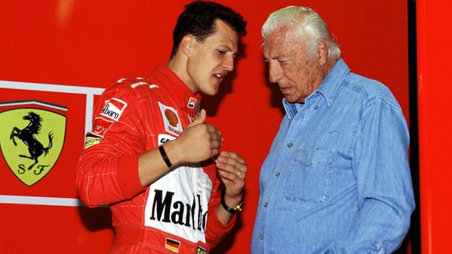 Agnelli con Schumacher