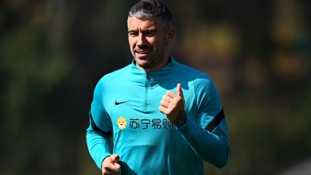 Aleksandar Kolarov, 36 anni, difensore dell'Inter. Getty Images