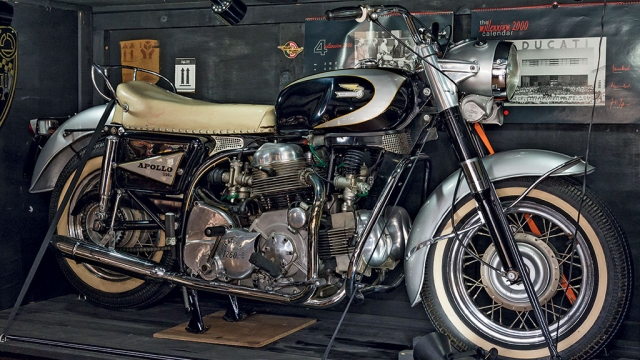 La Ducati Apollo restaurata del collezionista giapponese