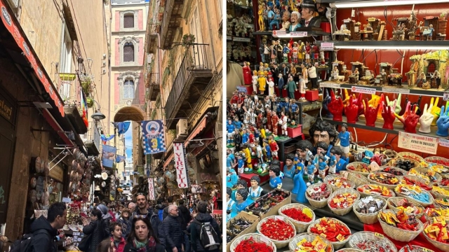 Le foto di Ilary Blasi a Napoli per Pasqua 2023