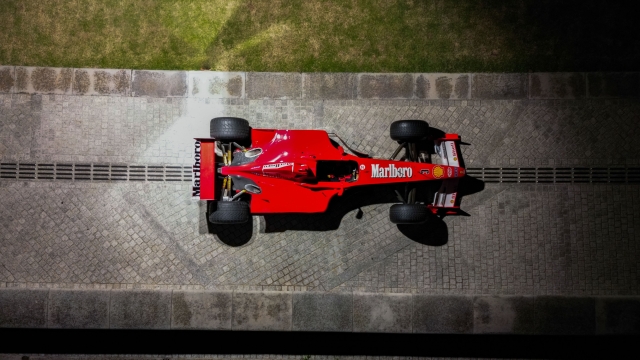 La Ferrari F1-2000 concluse la sua stagione in gara al Gran Premio d'Austria