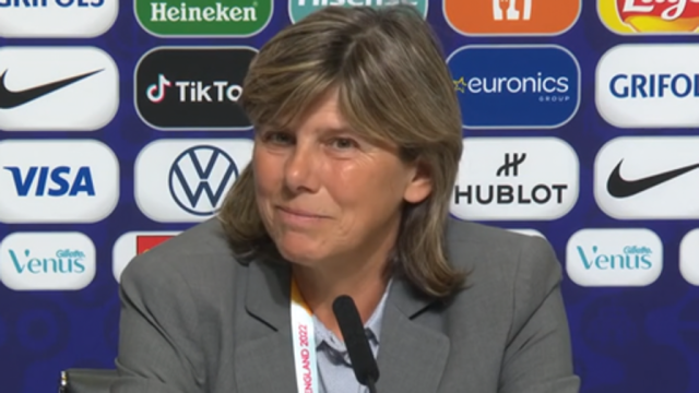 La c.t. dell'Italia di calcio femminile, Milena Bertolini, commenta l'eliminazione dagli Europei dopo la sconfitta contro il Belgio (0-1). Guarda il video