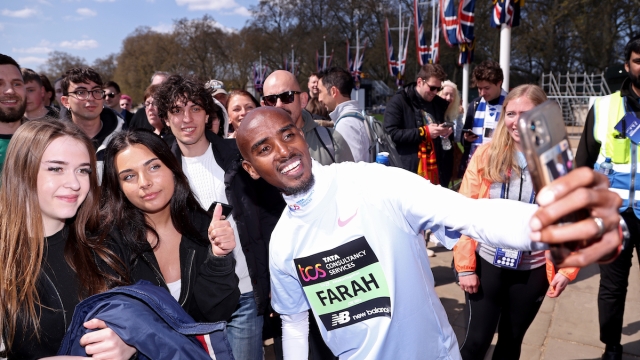 Maratona di Londra 2023 Mo Farah