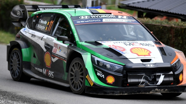 Thierry Neuville è il primo leader del Croatia Rally 2023