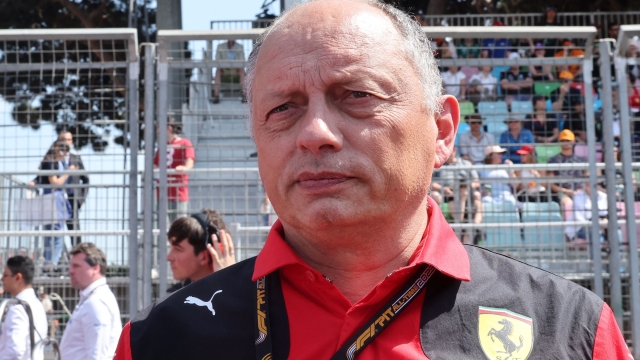 Il team principal Ferrari Fred Vasseur. AFP