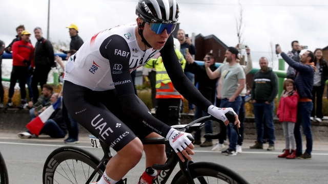 Liege - Bastogne - Liege 2023 - 109th Edition - Liege - Liege 258,1 km - 23/04/2023 - Tadej Pogacar (SLO - UAE Team Emirates) - photo Ivan Benedetto/SprintCyclingAgency©2023