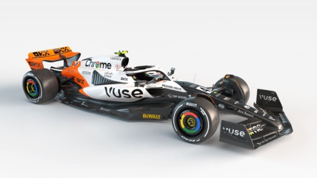 La livrea che la McLaren sfoggerà a Monte Carlo (Twitter McLaren)