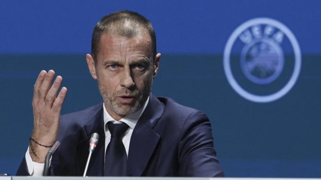 Aleksander Čeferin, presidente dell'Uefa EPA