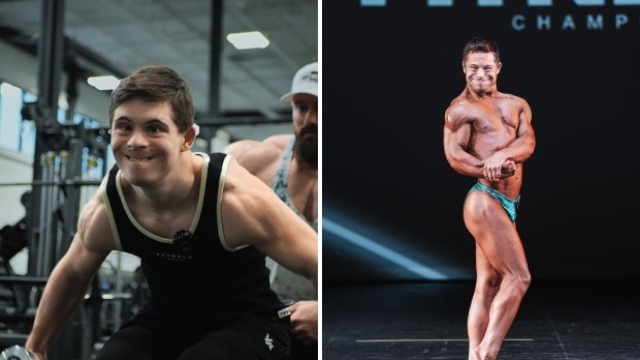 Kyle Landi Chi è Il Primo Bodybuilder Con La Sindrome Di Down Gazzetta It