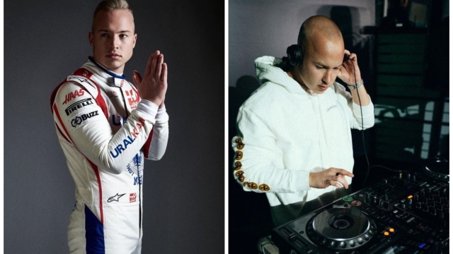 Da pilota di F1 a DJ: la trasformazione di Nikita Mazepin, 24 anni