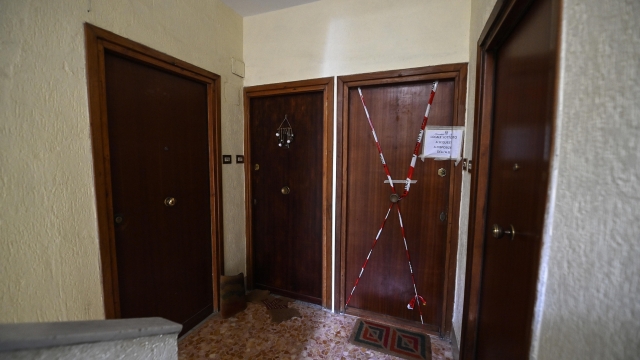 L'appartamento del giovane arrestato per l'omicidio di Michelle Maria Causo a Primavalle, Roma, 29 giugno 2023. ANSA/RICCARDO ANTIMIANI