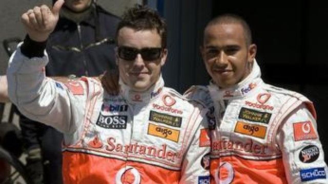 Alonso e Hamilton ai tempi della McLaren
