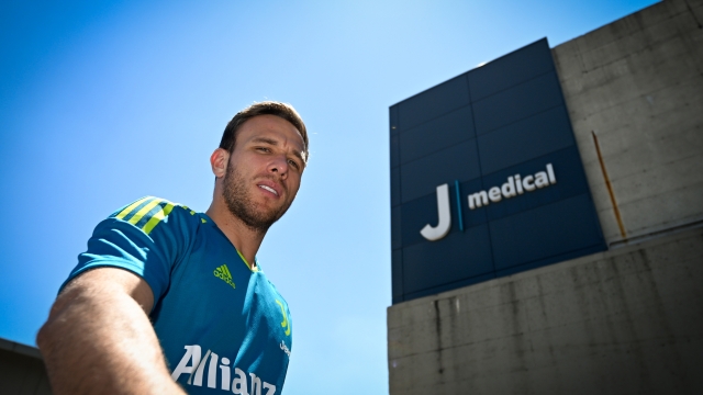 TURIN, ITALY - JULY 05: Arthur during first team medical tests at JMedical on July 5, 2022 in Turin, Italy. (Photo by Daniele Badolato - Juventus FC/Juventus FC via Getty Images)