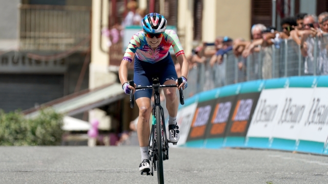 Giro d'Italia Donne 2023 - 34th Edition - 5th stage Salassa - Ceres 105,6km - 04/07/2023 - Antonia Niedermaier (GER - Canyon SRAM Racing) - photo Massimo Fulgenzi/SprintCyclingAgency©2023