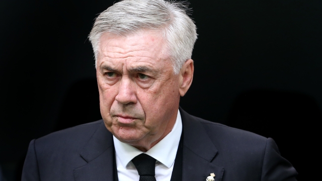 MADRID, SPAIN - JUNE 04: Carlo Ancelotti, Head Coach of Real Madrid, looks on prior to the LaLiga Santander match between Real Madrid CF and Athletic Club at Estadio Santiago Bernabeu on June 04, 2023 in Madrid, Spain. (Photo by Florencia Tan Jun/Getty Images)
