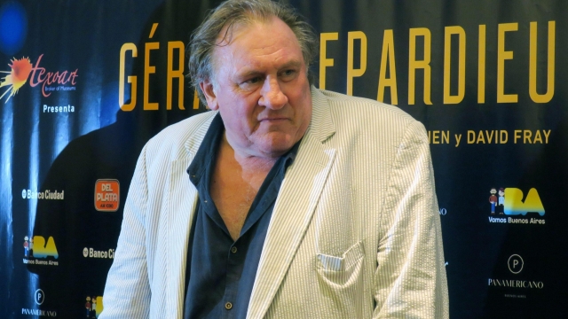 French actor Gerard Depardieu attends a press conference in Buenos Aires, Argentina, 16 December 2016. Depardieu is launching a tour in Latin America where he will present parts of the plays 'Cyrano de Berguerac' and 'Ruy Blas.'  ANSA/CARLOTA CIUDAD