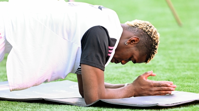 SAN FRANCISCO, CALIFORNIA - JULY 22: Paul Pogba of Juventus during a training session on July 22, 2023 in San Francisco, California. (Photo by Daniele Badolato - Juventus FC/Juventus FC via Getty Images)