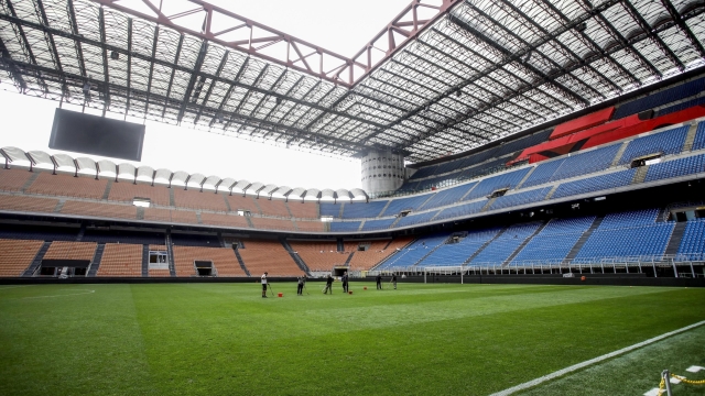 Lo stadio San Siro a Milano, 11 maggio 2023.ANSA/MOURAD BALTI TOUATI