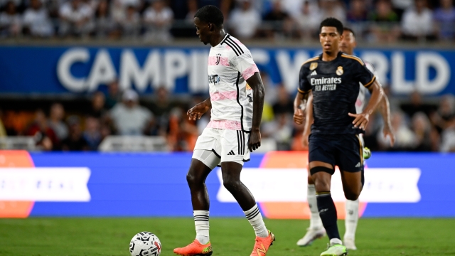 ORLANDO, FLORIDA - AUGUST 2: Timothy Weah of Juventus during the pre-season friendly match between Juventus and Real Madrid at Camping World Stadium on August 2, 2023 in Orlando, Florida. (Photo by Daniele Badolato - Juventus FC/Juventus FC via Getty Images)