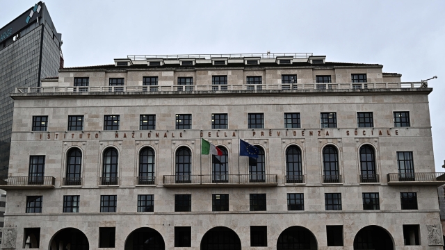 La sede Inps in piazza della Vittoria, Genova 01 marzo 2023. ANSA/LUCA ZENNARO