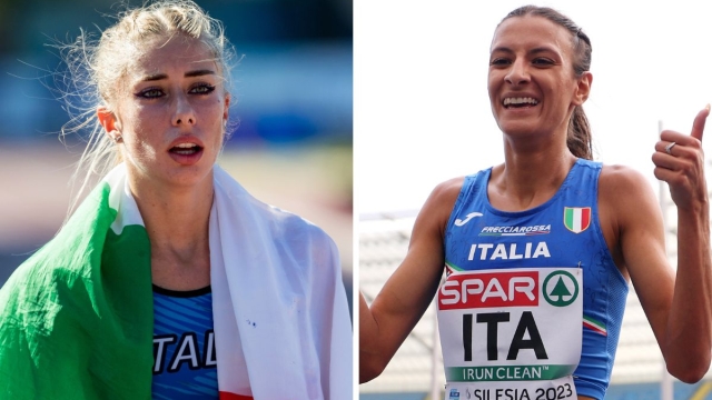 Mondiali Budapest 2023 Gaia Sabbatini e Nadia Battocletti