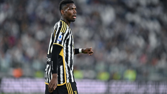 Juventus'Paul Pogba during the italian Serie A soccer match Juventus FC vs US Cremonese at the Allianz Stadium in Turin, Italy, 14 May 2023 ANSA/ALESSANDRO DI MARCO