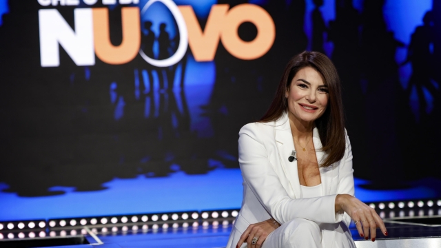 Ilaria DAmico durante la trasmissione televisiva Che cè di Nuovo, in onda su RaiDue, Roma 1 dicembre 2022. ANSA/FABIO FRUSTACI