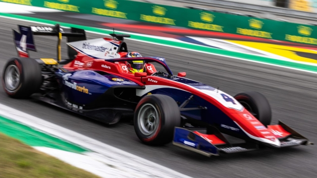 Leonardo Fornaroli in azione a Monza. Dutch Photo