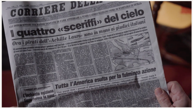 1985 - Allarme nel Mediterraneo, il documentario sulla Achille Lauro