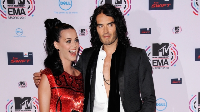 Russell Brand e Katy Perry nel 2010