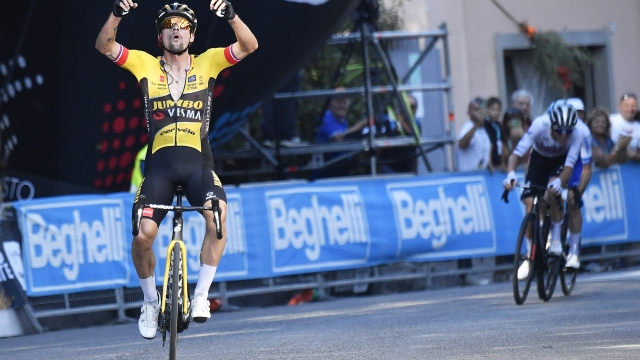 Giro dell'Emilia 2023 - 106th Edition - Carpi - San Luca 204.1 km - 30/09/2023 - Primoz Roglic (SLO - Jumbo - Visma) - photo Tommaso Pelagalli/SprintCyclingAgency©2023
